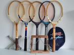 5 vintage tennisrackets - Slazenger - Donnay - Aeroplane -, Antiek en Kunst, Curiosa en Brocante