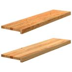 Eikenhout Vensterbanken 2x100cm | OP = OP | Unieke Deal!, Doe-het-zelf en Bouw, Hout en Planken, Minder dan 25 mm, Verzenden, Eiken