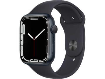Veiling - Apple - Series 7 - Smartwatch GPS Midnight Alumini beschikbaar voor biedingen
