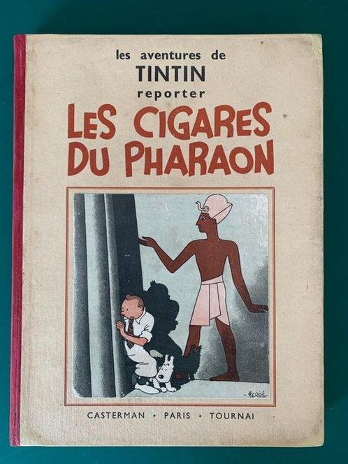 Tintin T4 - Les cigares du Pharaon (A6) - C - N&B - 1 Album, Livres, BD