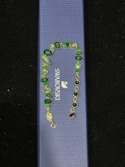 Swarovski - Beeld, Gema series green crystal bracelet - 0, Antiek en Kunst, Curiosa en Brocante