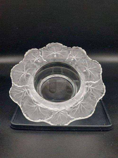 Lalique - Plateau - Honfleur - Cristal, Antiek en Kunst, Antiek | Glaswerk en Kristal