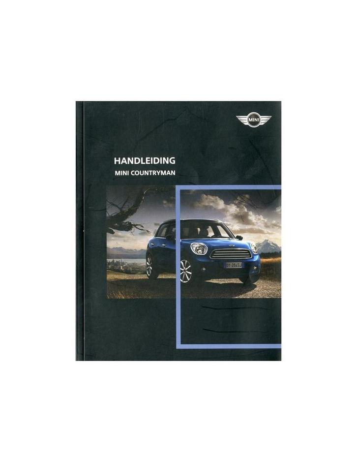 2010 MINI COUNTRYMAN INSTRUCTIEBOEKJE NEDERLANDS, Auto diversen, Handleidingen en Instructieboekjes, Ophalen of Verzenden