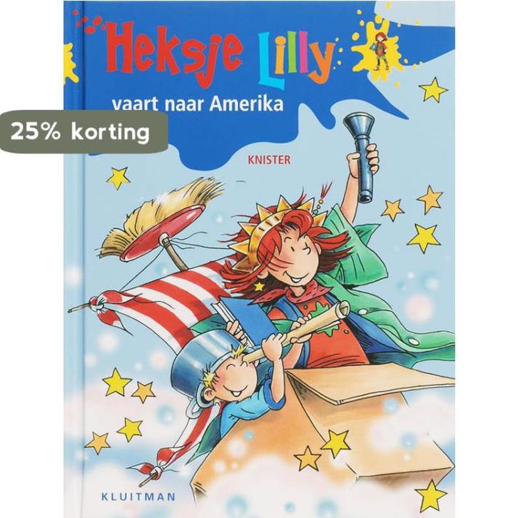 Heksje Lilly vaart naar Amerika / Heksje Lilly / 6 Knister, Livres, Livres pour enfants | Jeunesse | Moins de 10 ans, Envoi