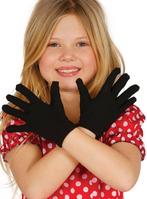 Zwarte Handschoenen Kind 2st, Nieuw, Verzenden