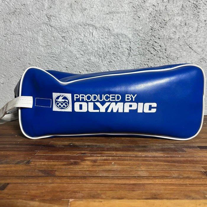 1970 - Vintage Olympische Sporttas — Blauwe vinyl, Collections, Collections Autre