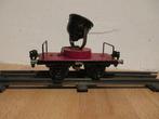 Märklin - Opwindbare blikken trein Wagon met schijnwerper, Antiek en Kunst, Antiek | Speelgoed
