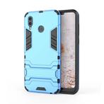 iPhone X - Robotic Armor Case Cover Cas TPU Hoesje Blauw +, Verzenden