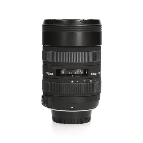 Sigma 8-16mm 4.5-5.6 HSM for Nikon, TV, Hi-fi & Vidéo, Photo | Lentilles & Objectifs, Comme neuf, Enlèvement ou Envoi