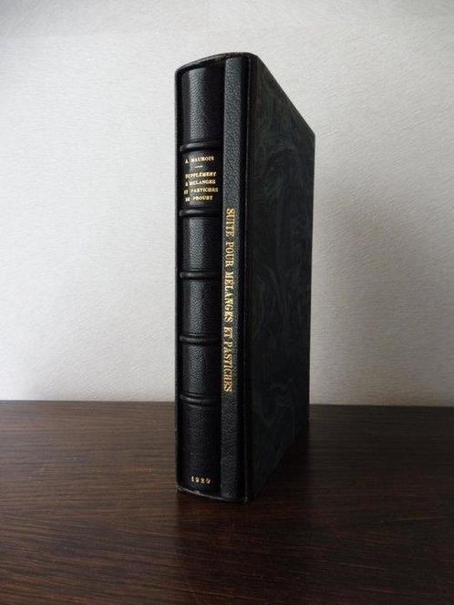 André Maurois - Supplément à Mélanges et Pastiches de Marcel, Antiek en Kunst, Antiek | Boeken en Manuscripten