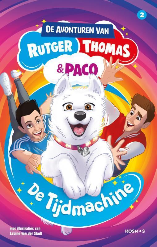 De Tijdmachine / De avonturen van Rutger, Thomas en Paco / 2, Boeken, Kinderboeken | Jeugd | 13 jaar en ouder, Gelezen, Verzenden