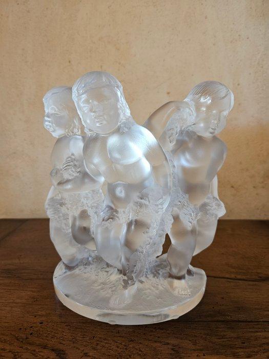 Lalique - Beeldje - Luxembourg - Kristal, Antiek en Kunst, Antiek | Glaswerk en Kristal