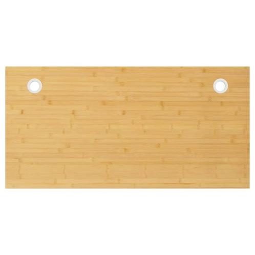 vidaXL Bureaublad 110x55x2,5 cm bamboe, Huis en Inrichting, Bureaus, Nieuw, Verzenden