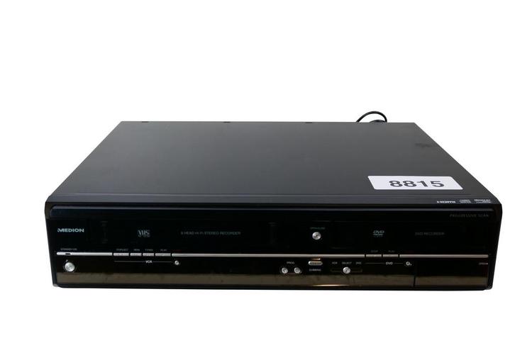 Medion MD83425 | VHS / DVD Combi Recorder | PAL & SECAM, Audio, Tv en Foto, Videospelers, Verzenden