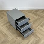 ladeblok vv 3 lades en sleutel, (hxbxd) 52x42x58 cm, grijs, Gebruikt, Metaal