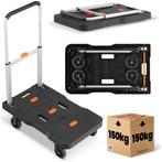 Plateauwagen - transportwagen - inklapbaar - HIGHER - max..., Ophalen of Verzenden, Nieuw