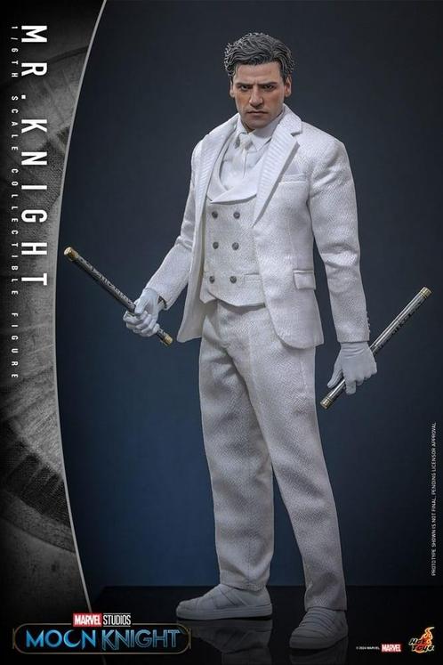 Moon Knight Action Figure 1/6 Mr. Knight 29 cm, Verzamelen, Film en Tv, Ophalen of Verzenden