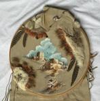 Aquarelle originale sur cuir - États-Unis, Antiquités & Art