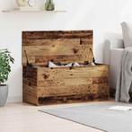 vidaXL Opslagdoos met opslag Oud hout 100 x 42 x 46 cm, Verzenden, Nieuw