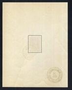 Belgique 1931 - Bloc Korporaal avec estampillage de, Timbres & Monnaies