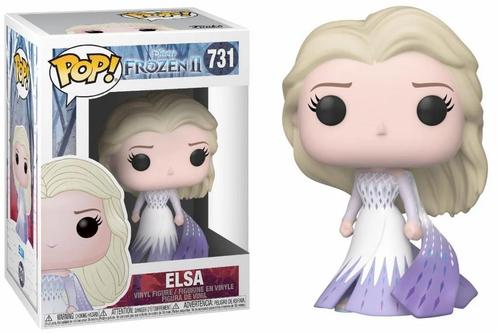 Frozen 2 POP! Disney Vinyl Figure Elsa (Epilogue) #731, Collections, Disney, Enlèvement ou Envoi