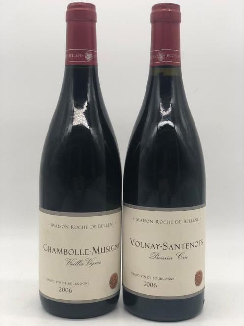 Duo lot of 2 x 75cl Burgundy Crus Maison Rioche de Belle..., Verzamelen, Wijnen, Frankrijk, Rode wijn, Nieuw, Ophalen of Verzenden