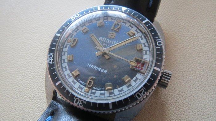 Atlantic - Mariner - Zonder minimumprijs - Heren - 1970-1979, Bijoux, Sacs & Beauté, Montres | Hommes