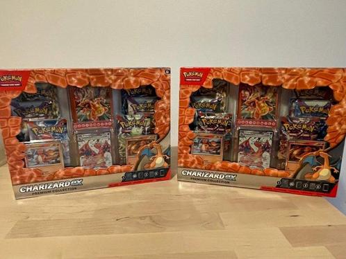 Pokémon - 2 Box - Pokémon - Charizard EX premium collection, Hobby en Vrije tijd, Verzamelkaartspellen | Pokémon