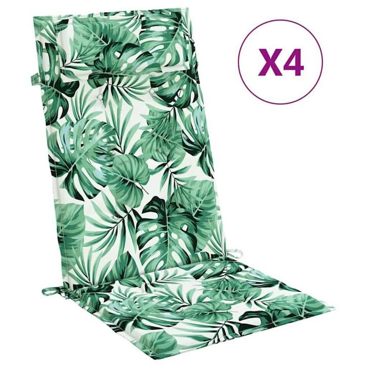Tuinkussens Hoge Rug - Blad Oxford | OP = OP | 46% Korting, Tuin en Terras, Tuinmeubel-accessoires, Nieuw, Verzenden