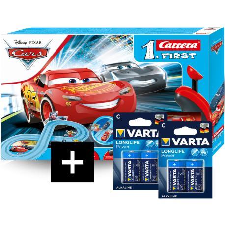 Carrera First Cars Power Duell + 4x Type C batterijen - AP5-, Kinderen en Baby's, Speelgoed | Racebanen, Verzenden