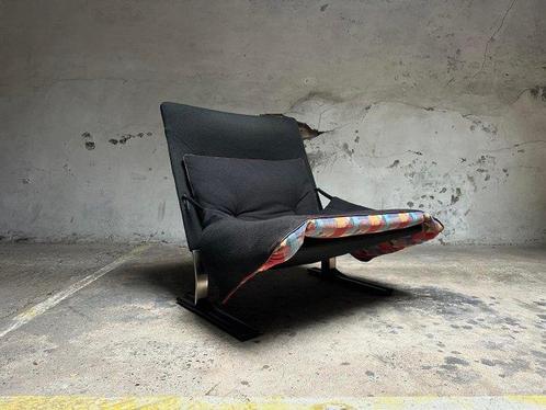 Saporiti - Giovanni Offredi - Fauteuil - Aluminium,, Antiquités & Art, Antiquités | Meubles | Chaises & Canapés