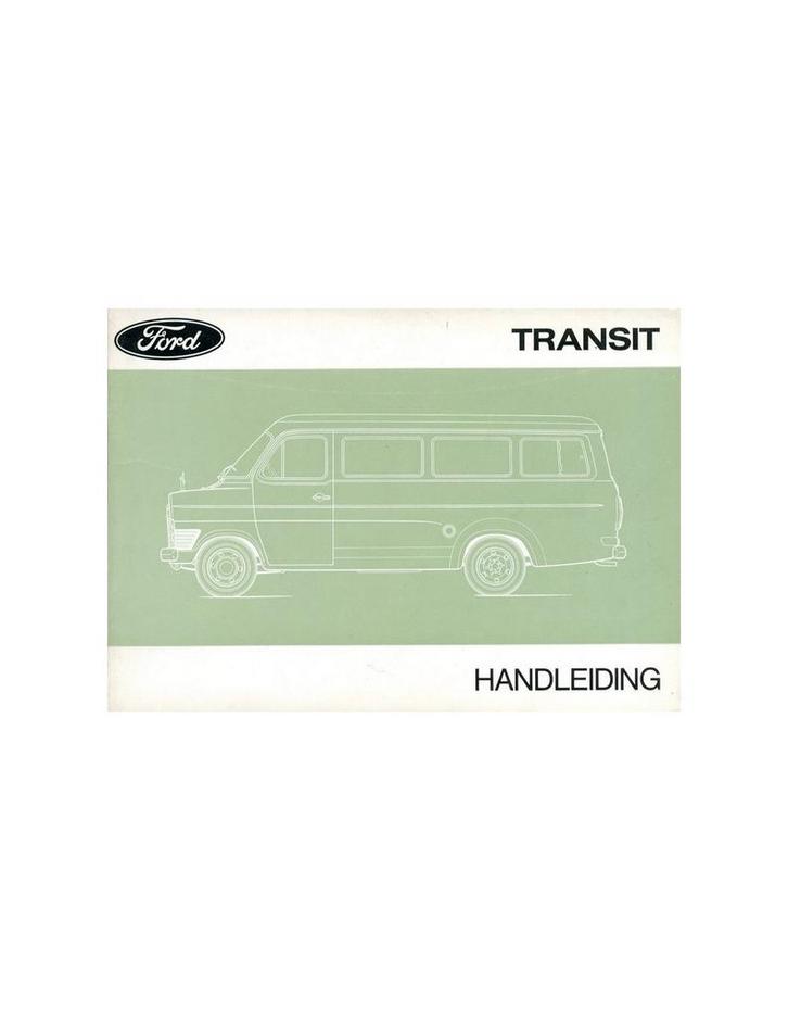 1970 FORD TRANSIT INSTRUCTIEBOEKJE NEDERLANDS, Auto diversen, Handleidingen en Instructieboekjes