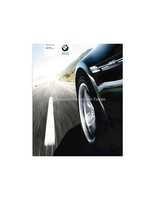 2007 BMW M6 BROCHURE NEDERLANDS, Livres, Autos | Brochures & Magazines