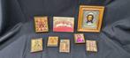 8 religious icon on wooden panel - real travel souvenir -, Nieuw