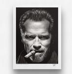 Arnold Schwarzenegger (with cigar) - Luxury Photography -