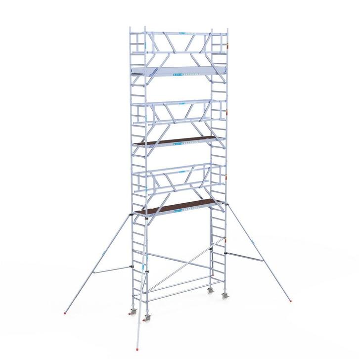 Rolsteiger Professional 75x305 9,2m werkhoogte vrijstaand, Doe-het-zelf en Bouw, Steigers, Rolsteiger of Kamersteiger, Nieuw, 5 meter of hoger