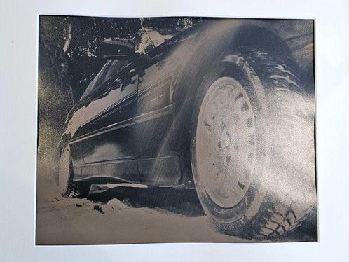 Michael Joseph - Skid - Pirelli Brown - manually toned print, Antiek en Kunst, Kunst | Schilderijen | Modern