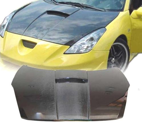 Capot Pour Toyota Celica 99-05 Carbone Sans Prise D´air, Auto-onderdelen, Carrosserie, Verzenden