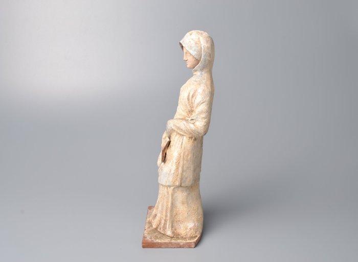Oud-Grieks, Hellenistisch Terracotta sculptuur - 19.5 cm, Antiek en Kunst, Antiek | Overige Antiek