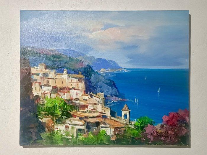 Mario Smeraglia (1950) - Incanto Costiero, Antiek en Kunst, Kunst | Schilderijen | Klassiek