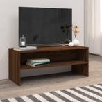 vidaXL Tv-meubel 100x40x40 cm bewerkt hout bruin eikenkleur, Huis en Inrichting, Verzenden, Nieuw