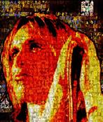 David Law - Crypto Iggy Pop - Grand format 60x90