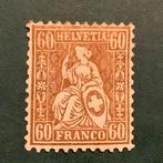 Zwitserland 1862/1881 - 60 cent Zittende Helvetia -, Gestempeld