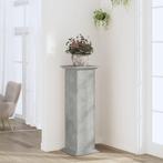 vidaXL Plantenstandaard 33x33x100 cm bewerkt hout betongrijs, Tuin en Terras, Bloembakken en Plantenbakken, Verzenden, Nieuw