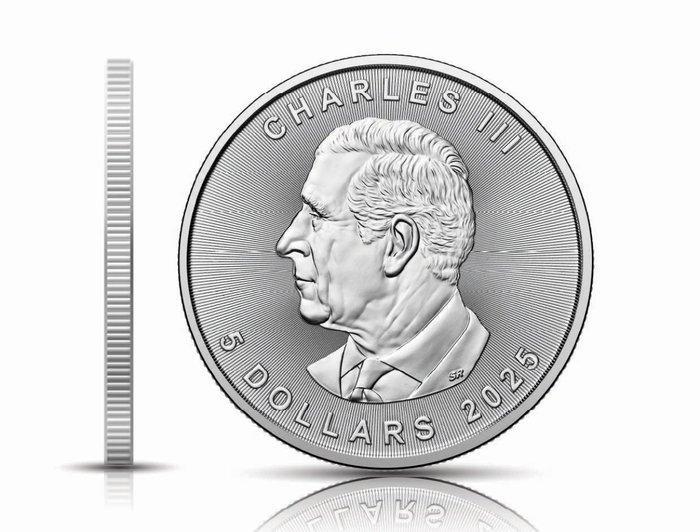 Canada. 5 Dollars 2025 Monarch of the Mist The Forest Moose, Postzegels en Munten, Munten | Europa | Niet-Euromunten