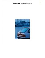 1992 BMW 3 SERIE TOURING BROCHURE DUITS, Boeken, Ophalen of Verzenden, Nieuw