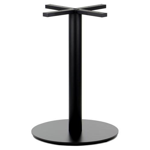 Tafelonderstel | RONDELL | Metaal | Zwart | Ø495x725(h)mm, Zakelijke goederen, Horeca | Keukenapparatuur, Nieuw in verpakking