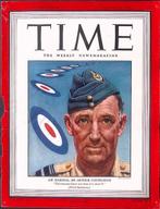 Cover Time Magazine1944 met Arthur Coningham (lijst optie), Verzamelen, Verzenden, Foto of Poster