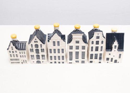 KLM-huisje - Bols - Zes KLM huisjes, Antiek en Kunst, Antiek | Wandborden en Tegels