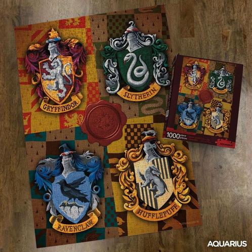 Harry Potter Puzzel Crests (1000 stukken), Verzamelen, Harry Potter, Ophalen of Verzenden